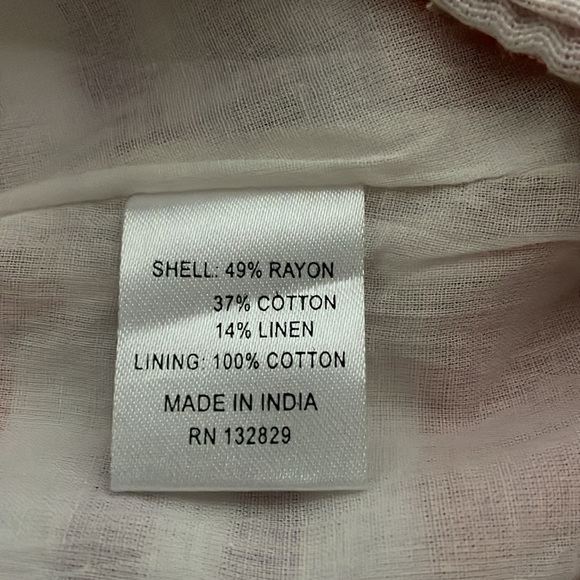 Revolve Lovers + Friends Striped Stargazer Linen Blend Wrap Skort Size M NWT - Picture 6 of 10